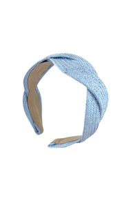Seaside Waves Headband in Blue