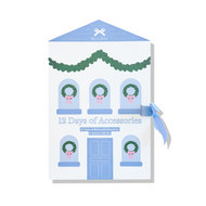 12 Days of Accessories Gift Box Set of Bows and Bracelets