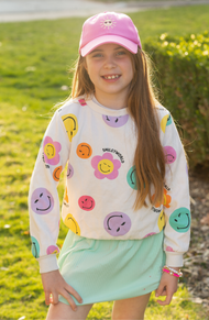 Sun Love Bow Baseball Hat (Girls)