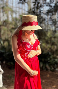 Harbor Hat, Red (Adult)