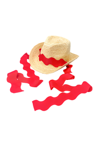 Coastal Cowgirl Hat, Red (Adult)