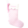 Customizable Pink Quilted Stocking