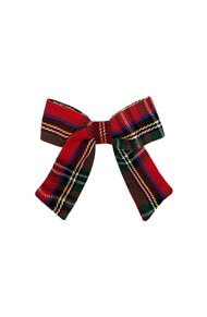 Plaid Hair Bow in Scottie Stewart