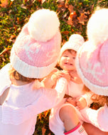 Bows Bobble Hat & Mittens Set