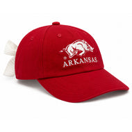 Arkansas Razorbacks Bow Baseball Hat