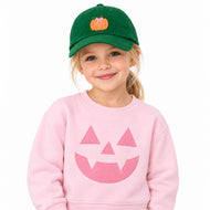 Pumpkin Bow Baseball Hat
