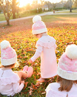 Bows Bobble Hat & Mittens Set