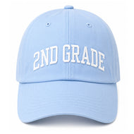 Back-to-School 2nd Grade Baseball Hat
