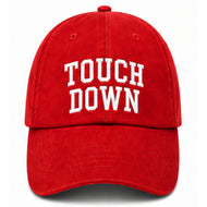 Touch Down Bow Baseball Hat