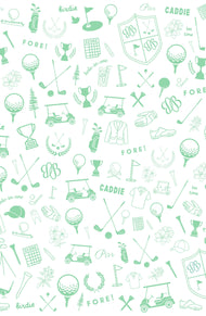 Golf Print Bib