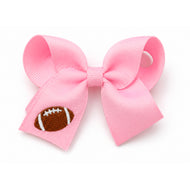 Football Hair Bow