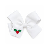 Holly Hair Bow