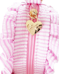 Seersucker Heart Purse