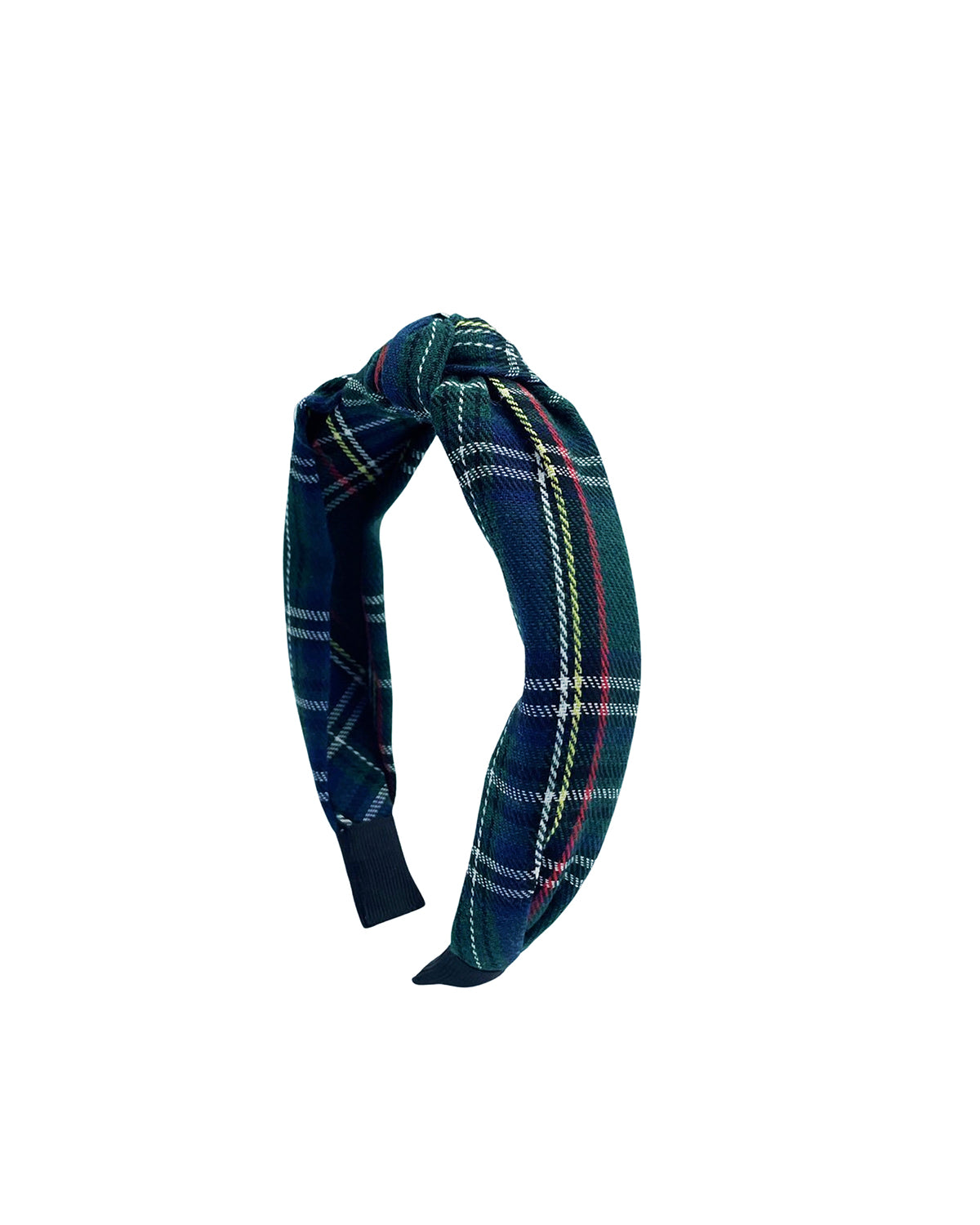 Plaid Knot Headband in Tilly Tartan