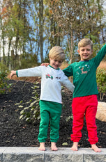 Golf Cart Santa Long Sleeve Shirt