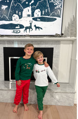Golf Cart Santa Long Sleeve Shirt