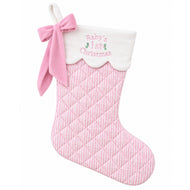 Baby's 1st Christmas Stocking, Pink