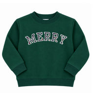 Adult Merry Plaid Sweatshirt