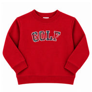 Adult Plaid GOLF Sweatshirt