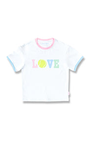 Love Tennis Girls T-Shirt
