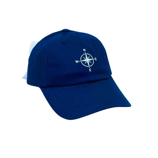Compass Bow Baseball Hat (Junior Girls)
