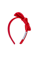Velvet Bow Headband