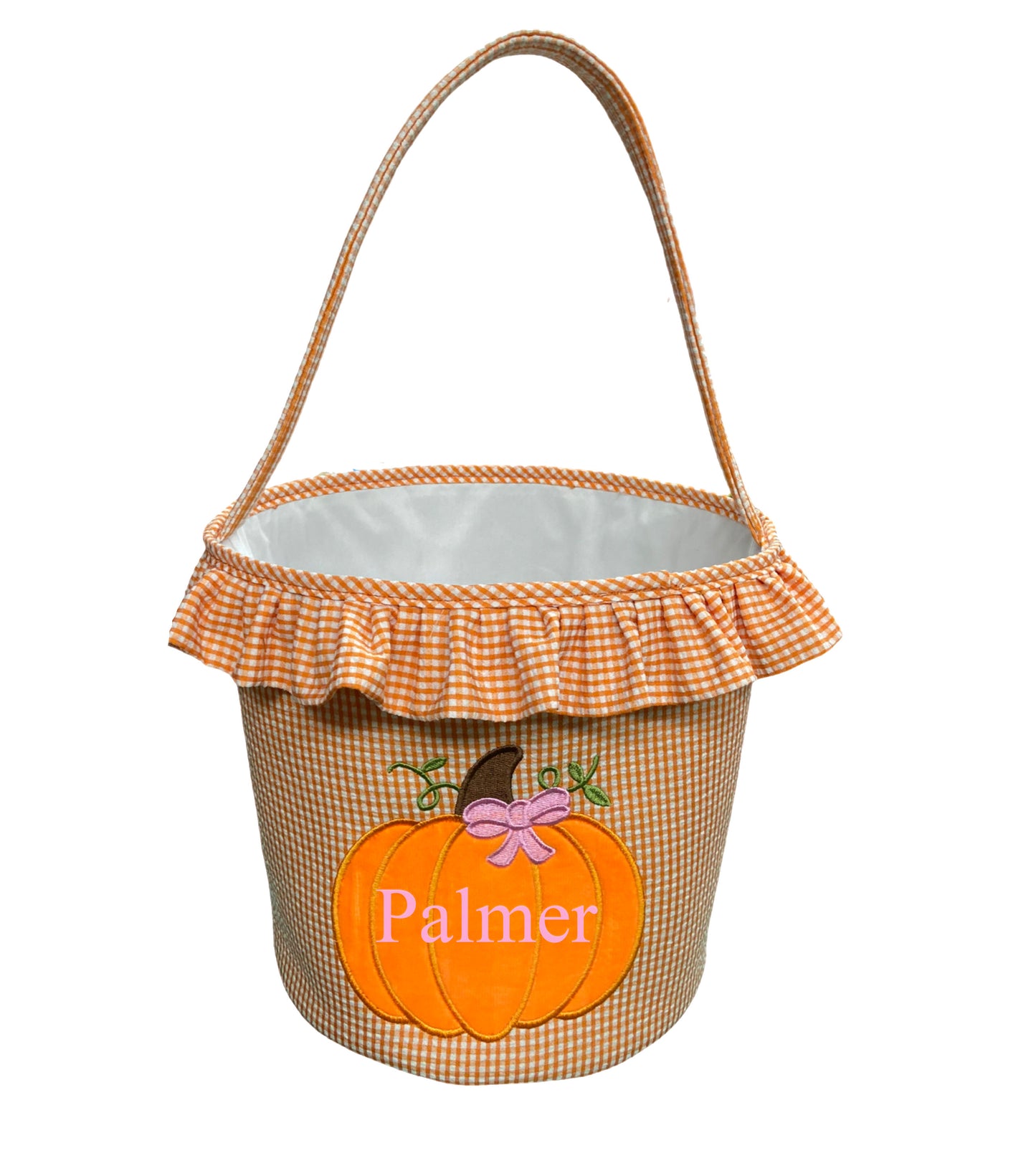 Ruffle Pumpkin Tote