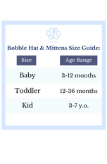 Golf Bobble Hat & Mittens Set