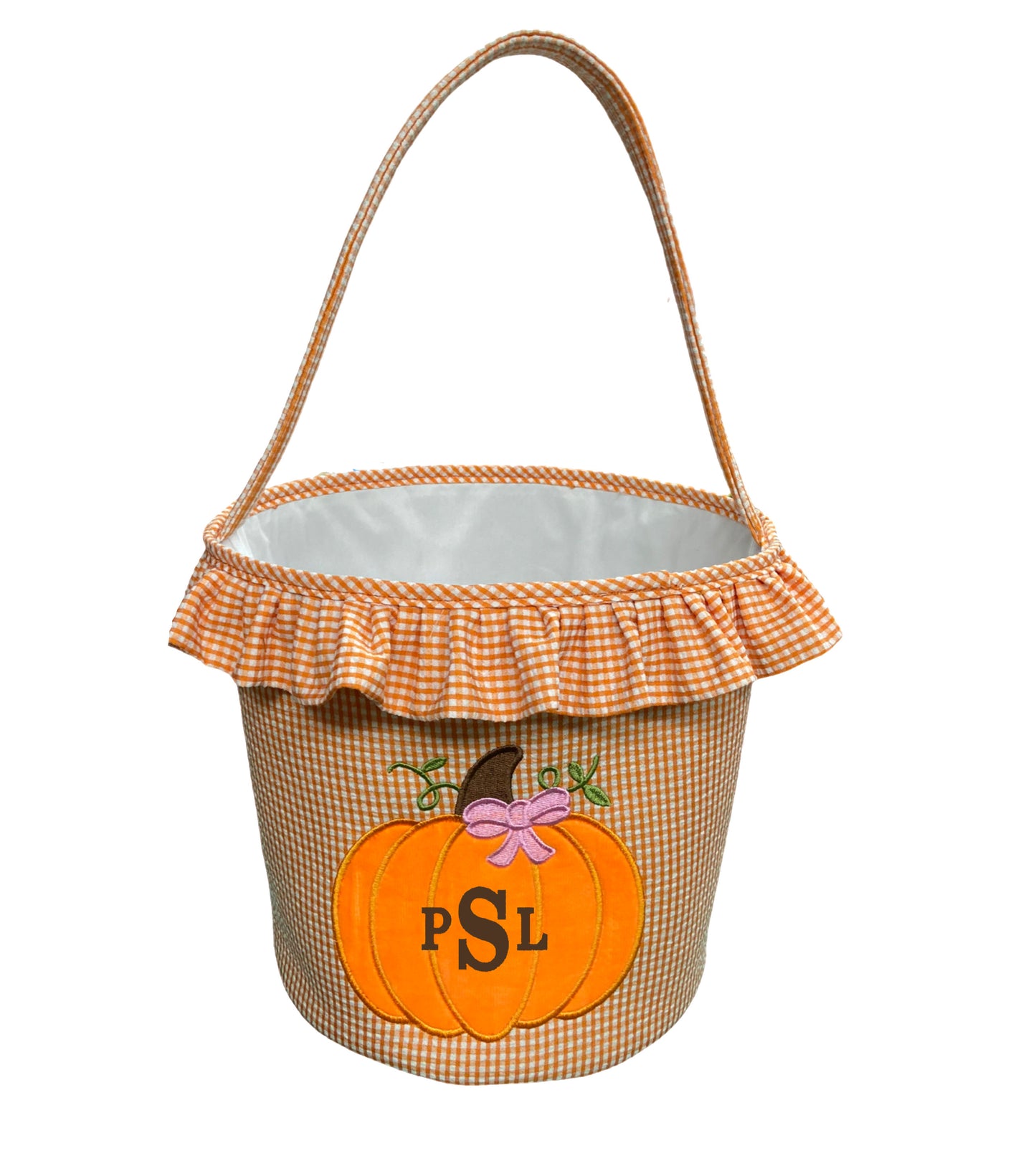 Ruffle Pumpkin Tote