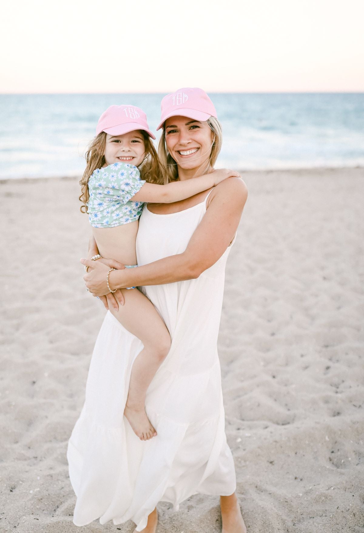 Customizable Bow Baseball Hat in Palmer Pink (Girls)