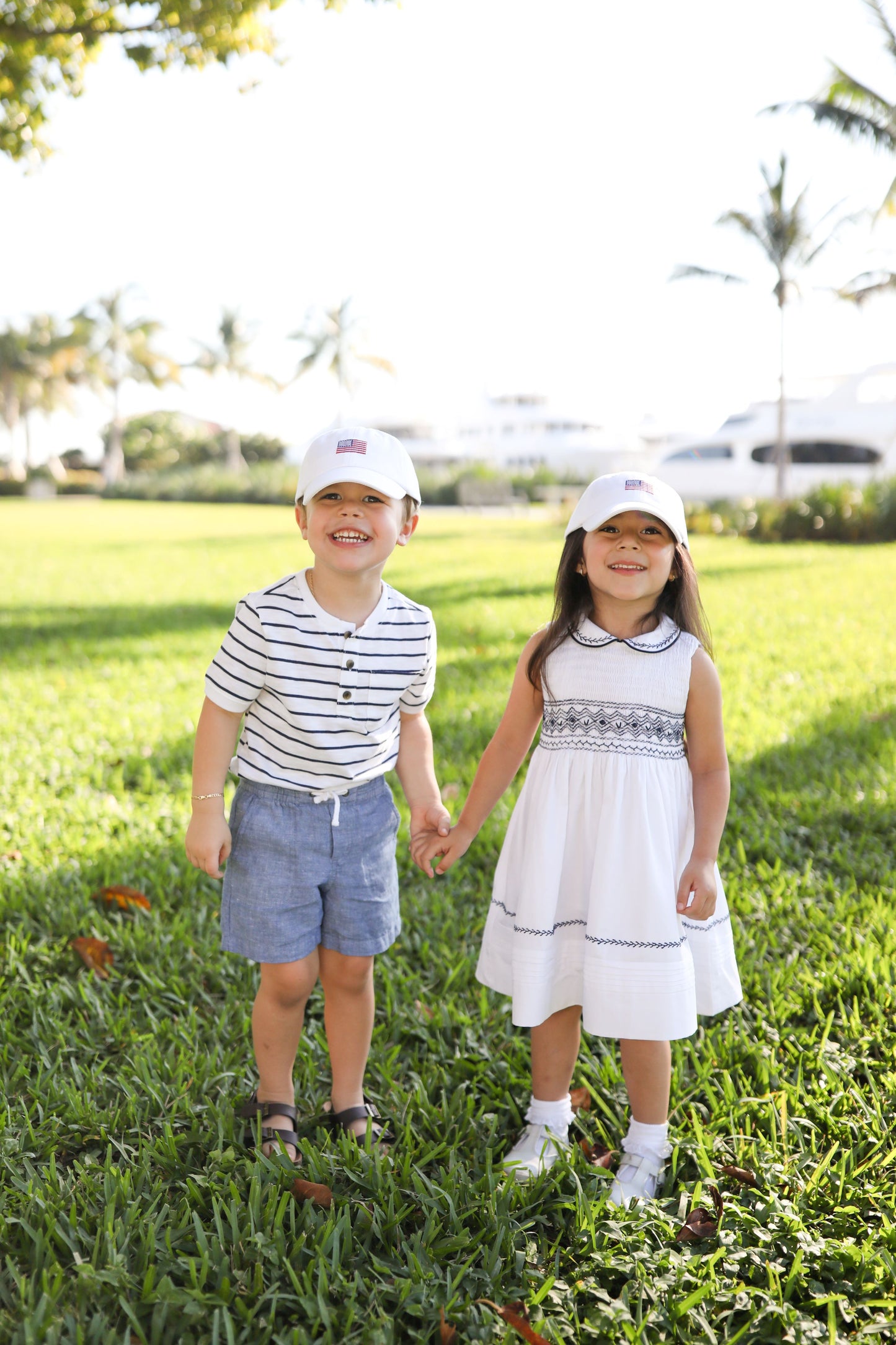 USA Bow Baseball Hat (Girls)