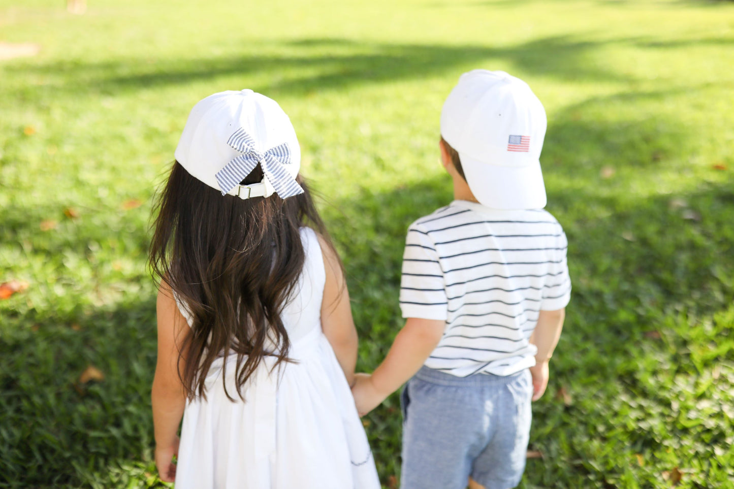 USA Bow Baseball Hat (Girls)