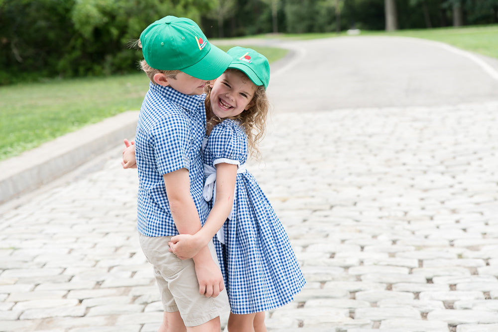 Back-to-School Bow Baseball Hat (Girls)