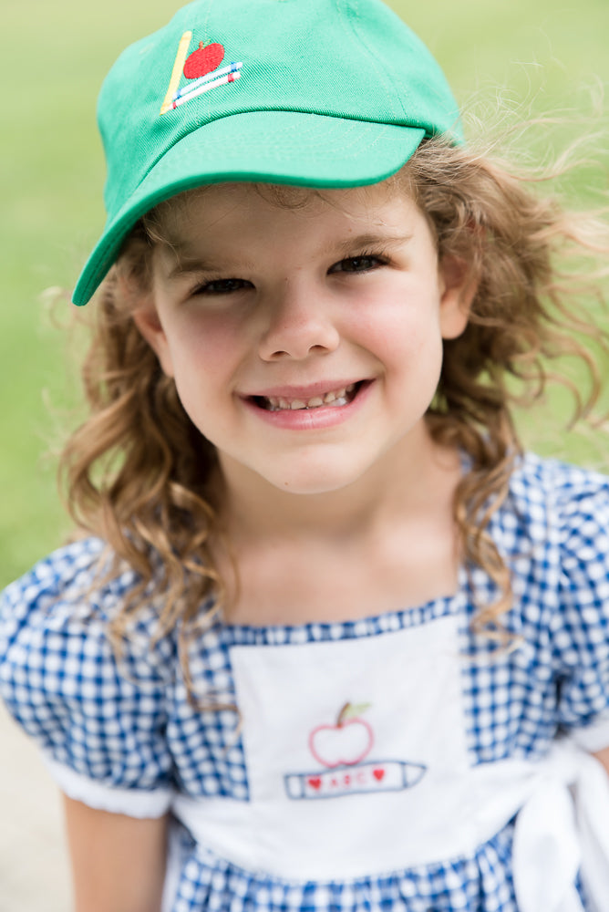 Back-to-School Bow Baseball Hat (Girls)