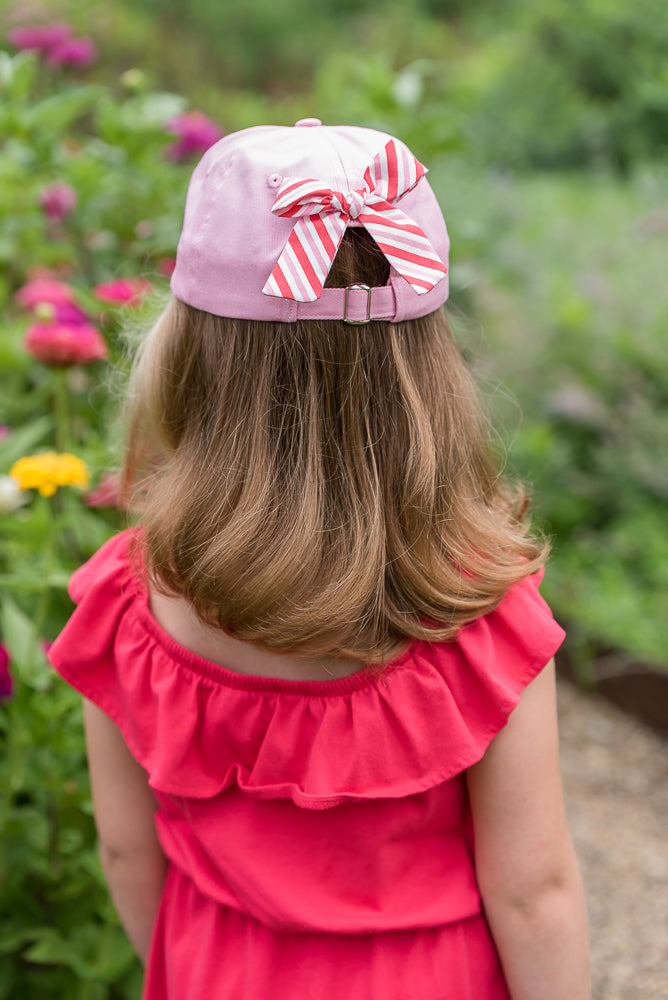 Tutu Bow Baseball Hat (Girls)