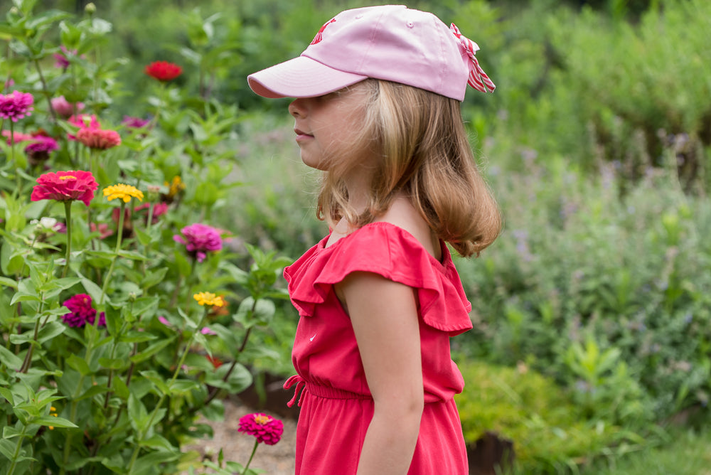 Tutu Bow Baseball Hat (Girls)