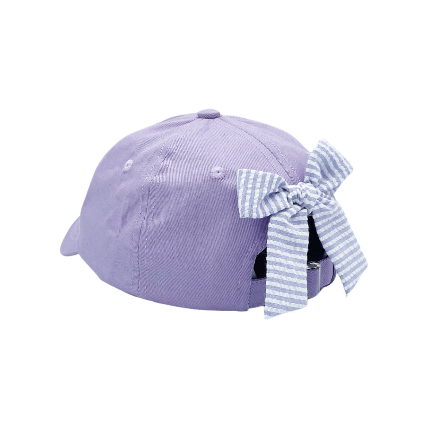 Bow Baseball Hat in Lilly Lavender (Women)