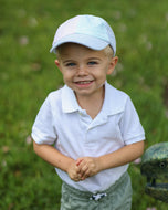 Customizable Baseball Hat in Multicolor Seersucker (Baby/Toddler) - Dropship