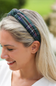 Plaid Knot Headband in Tilly Tartan