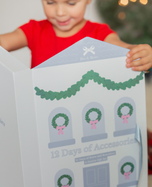 12 Days of Accessories Gift Box Set of Bows and Bracelets