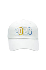 2026 New Year's Baseball Hat White (Baby-Adult)