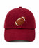 Football Bow Baseball Hat