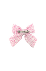 Tweed Hair Bow