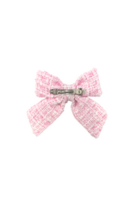 Tweed Hair Bow