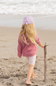 Rainbow Unicorn Bow Baseball Hat (Baby/Toddler, Youth)