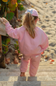 Rainbow Sparkle Bow Baseball Hat (Baby/Toddler, Youth, Junior)
