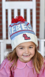 Officially Licensed Ole Miss Rebels Bobble Hat (Baby, Toddler, Kid)