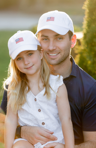 2026 American Flag Bow Baseball Hat