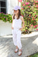 Customizable Bow Baseball Hat in Lavender (Youth)