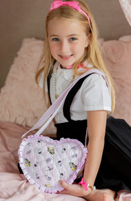 Eloise Quilted Heart Purse